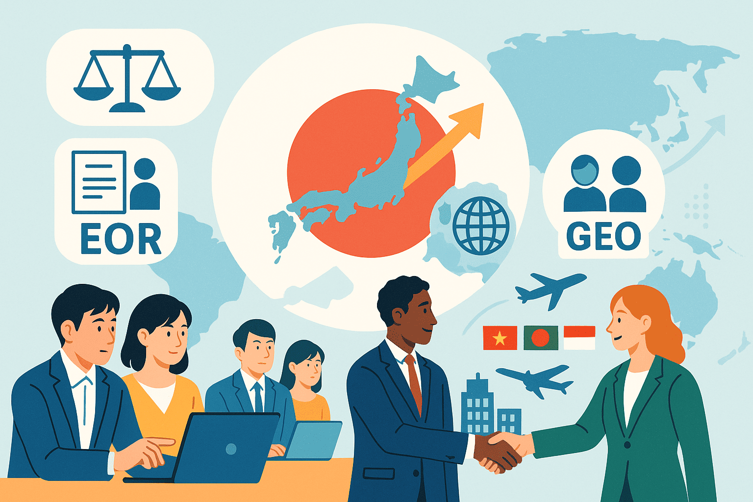 Image in EOR・GEO・PEO徹底比較!日本企業のための海外進出・雇用代行サービス選択ガイド article